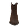 Bootie Abreve Dark Brown