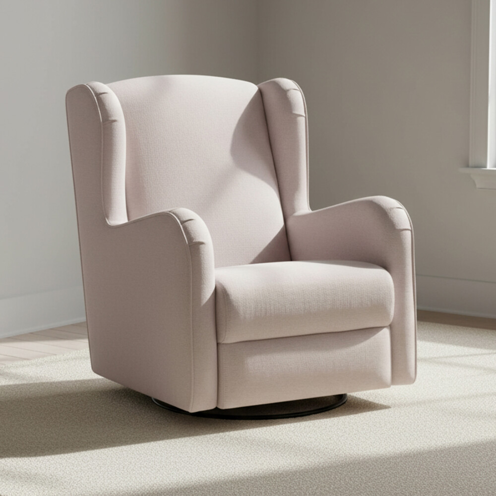 BUTACA MECEDORA 1 CUERPO TELA NATURAL-BEIGE VERSALLES BEIGE