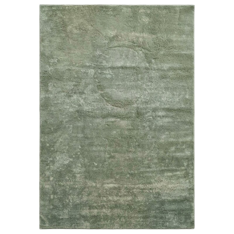 ALFOMBRA PLUSH LISO VERDE FENDI 200X300CM Unica