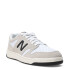 Championes Unisex New Balance 480 Court Gris - Blanco
