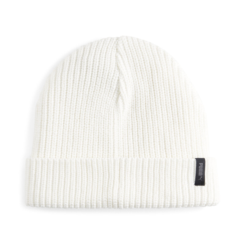 Gorro Puma Classic Mid Fit Beanie de Unisex - 025680 04 Blanco