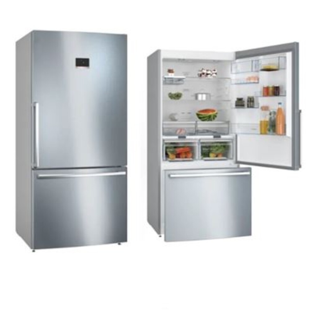 Refrigerador combinado Bosch KGB86XIEP acero inoxidable