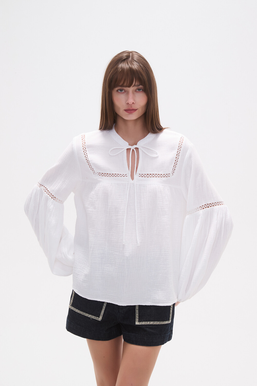 Blusa Stacius Blanco