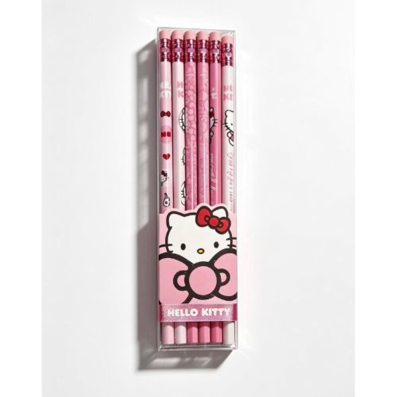 Set De Lápices HB x6 Hello Kitty MAW - Mooving Set De Lápices Hb X6 Hello Kitty Maw - Mooving