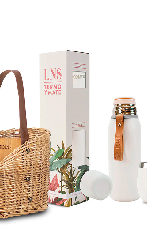 KIT MATERO LAOS BLANCO C/NATURAL