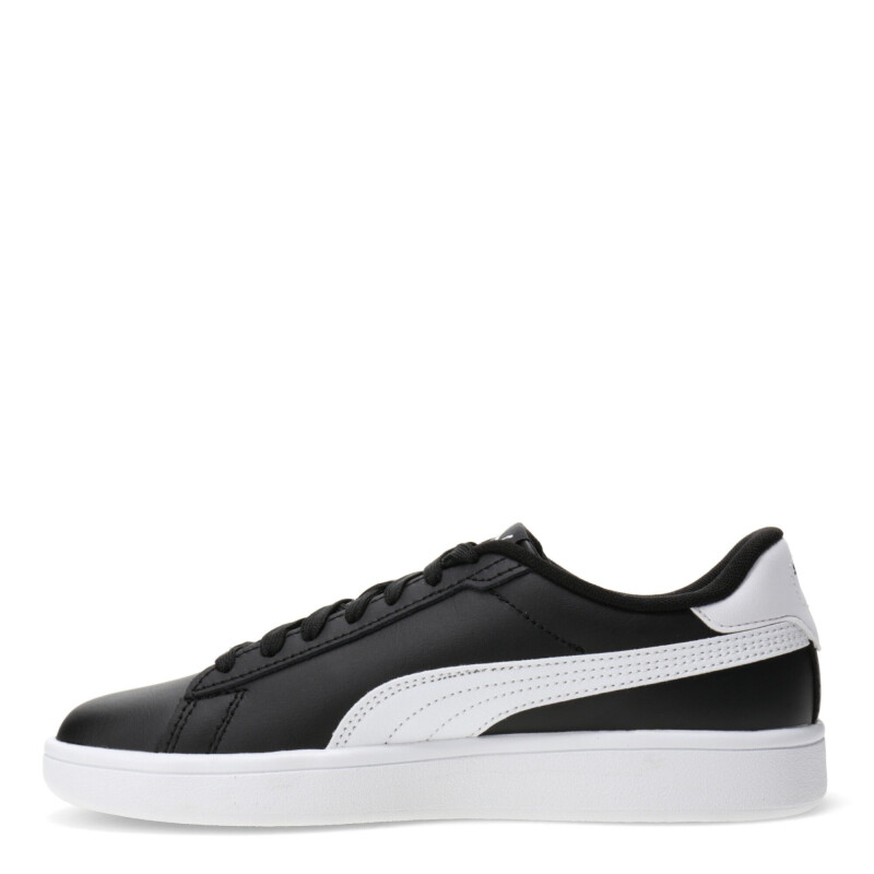 Championes de Mujer Puma Smash 3.0 Leather Negro - Blanco