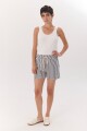 SHORT RAYAS AZUL