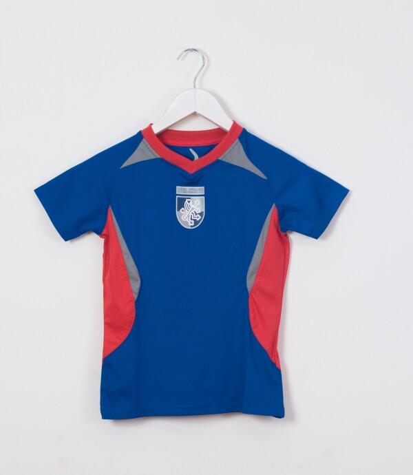 Remera Fútbol The Anglo School Blue