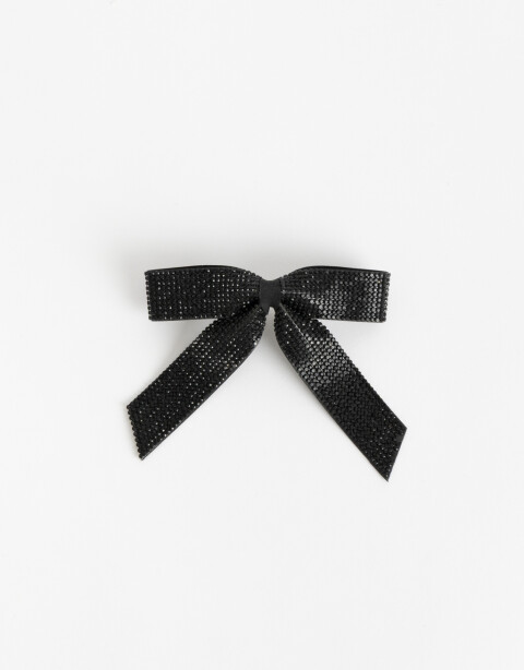 Hebillas Francesas Strass Hebilla Francesa Moño Strass - Plateado Hematite