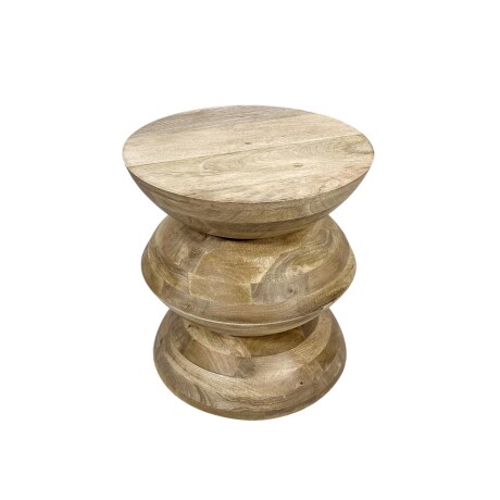 MESA LATERAL MADERA-DE-MANGO NATURAL-BEIGE IBIZA NATURAL