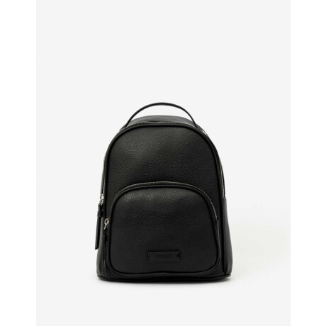 Mochila Con Bolsillo Negro