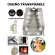 Mochila Lonchera Impermeable Porta Laptop Matein 1161 Gris