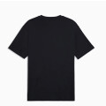 Remera de Hombre Puma Graphics Relaxed Badge Tee Negro