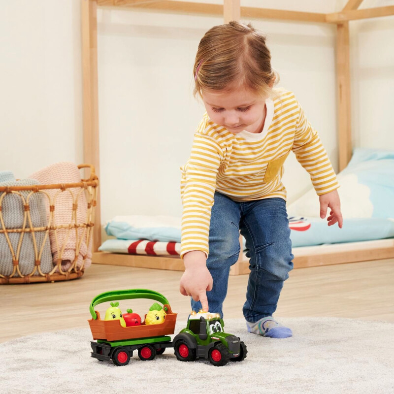 Tractor con Tráiler de ABC Freddy Fruit Tractor con Tráiler de ABC Freddy Fruit