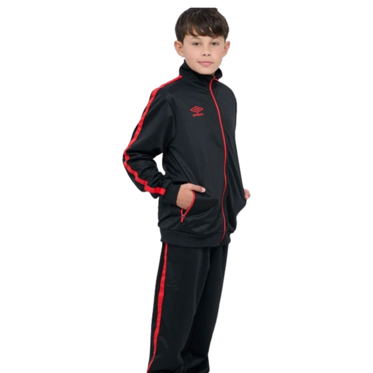 Equipo deportivo Umbro Owen II Niños 00200700 - Negro-rojo 