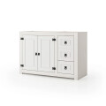 BAJO MESADA DE COCINA 2 PUERTAS Y 3 CAJONES/ COLOR BRANCO Bajo Mesada De Cocina 2 Puertas Y 3 Cajones/ Color Branco