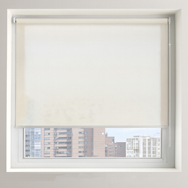 Cortina Screen Pvc Roller Tela Microperforada 1.20x2.00m Beige