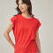 Remera Alisma Rojo Coral