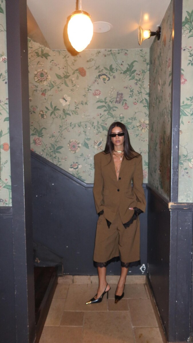 Blazer Nate - MARRON 
