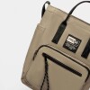 Bolso Al Hombro Forest en Nylon Taupe