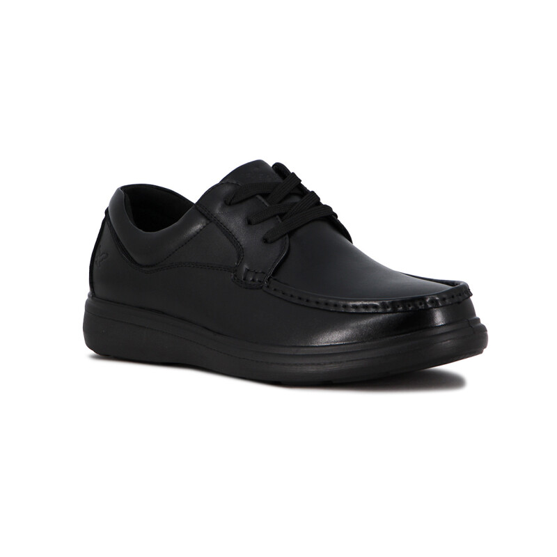 Zapato Starsax Hombre Acordonado Casual - Negro Negro