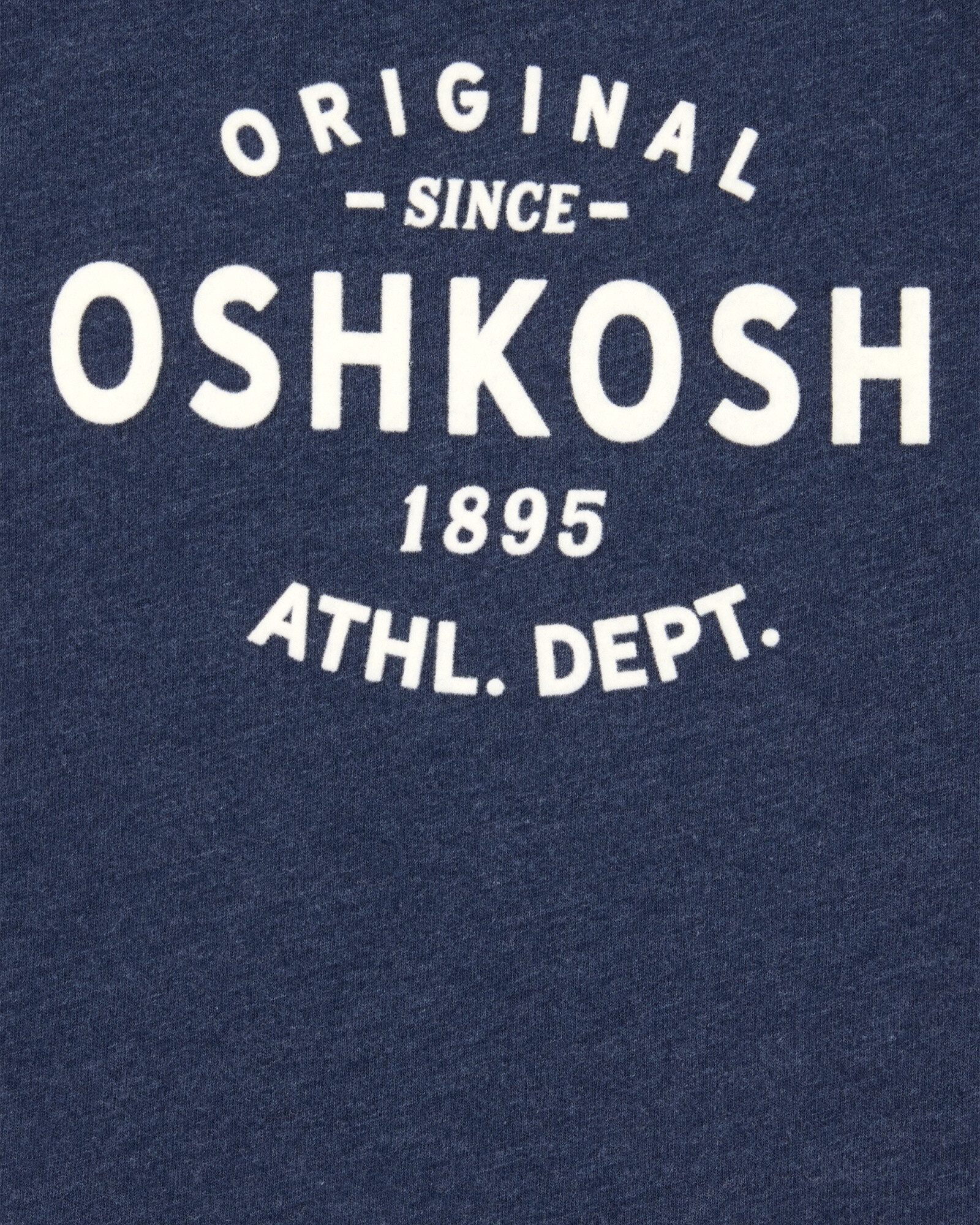 Remera de algodón, con logo, azul marino. Talles 2-5T Sin color