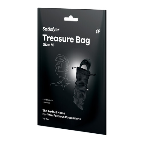 Funda Satisfyer Treasure Bag M Negro