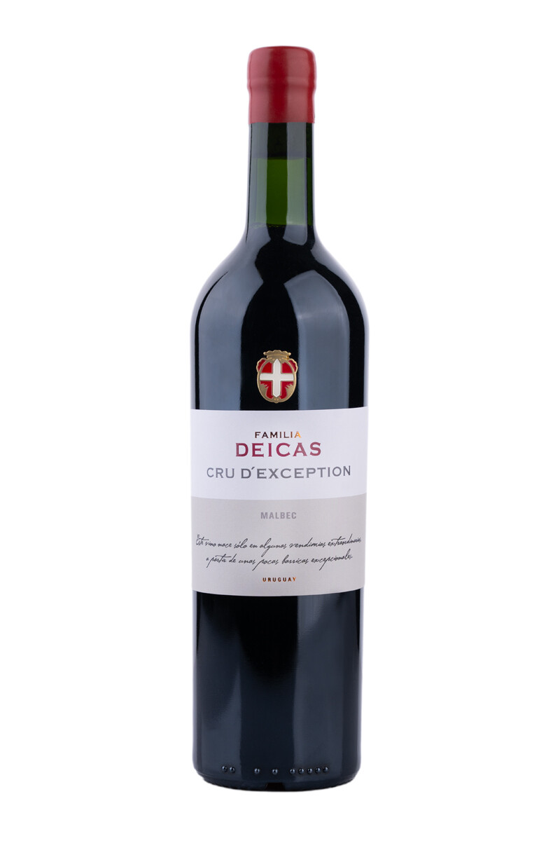 Vino Familia Deicas Cru D'Exception Malbec sin Estuche 750 ml 