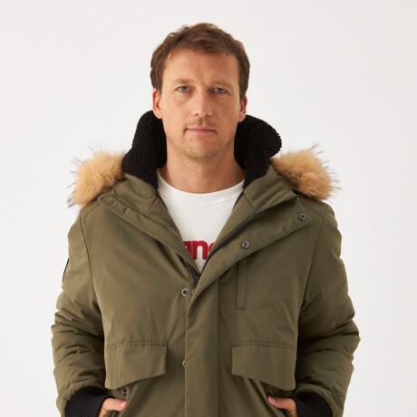 Campera Wrangler de Hombre - Jacket TEDDY - W70048GREEN GREEN