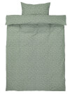 Juego funda nórdica HANNA 155x220 verde Juego funda nórdica HANNA 155x220 verde
