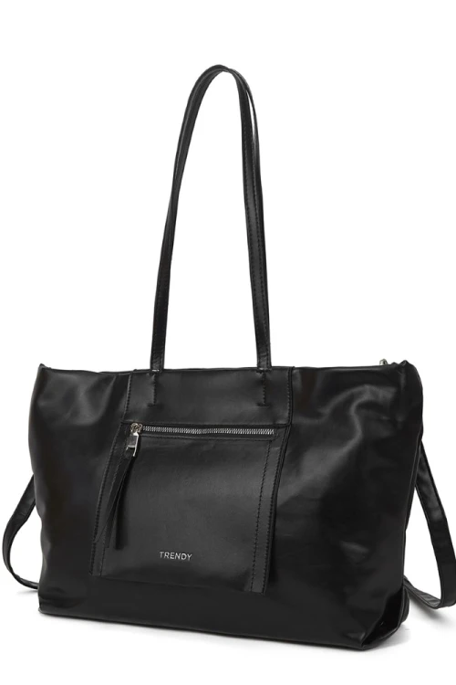 Bolso shopper Negro