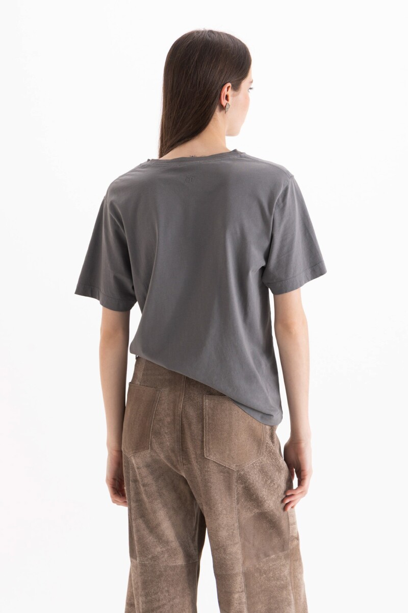 REMERA TI AMO Gris