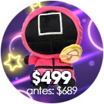 Peluche Juego del Calamar
