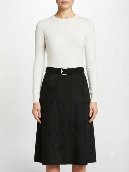 FALDA SLOWLY MGF80 NEGRO