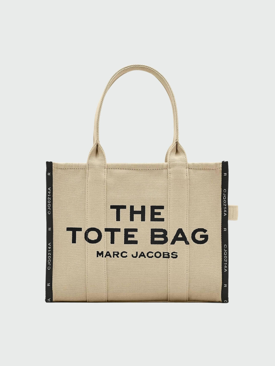 MARC JACOBS- THE JACQUARD LARGE TOTE BAG Beige