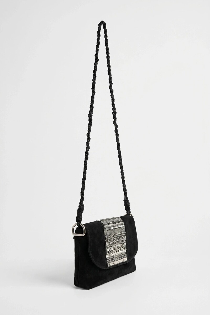 CARTERA SEQUINS Negro