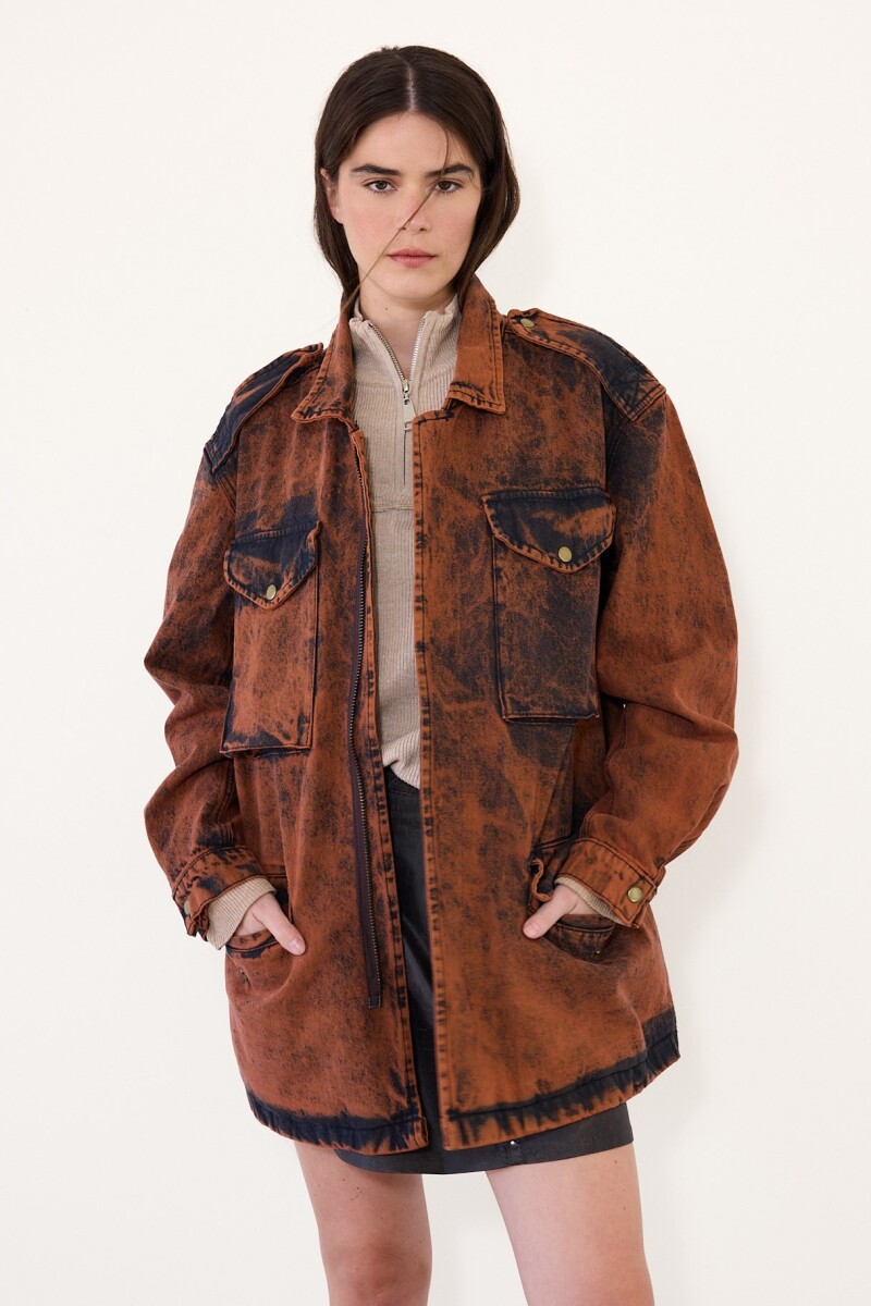 Parka Jean Ciara Nin - Óxido 