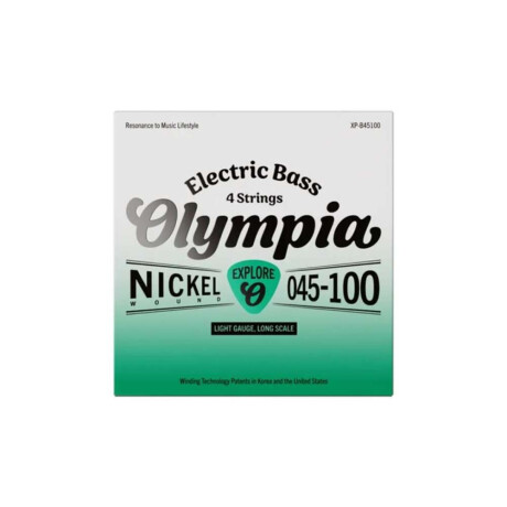 Encordado Bajo Olympia Explore Nickel Wound 45-100 Xpb45100
