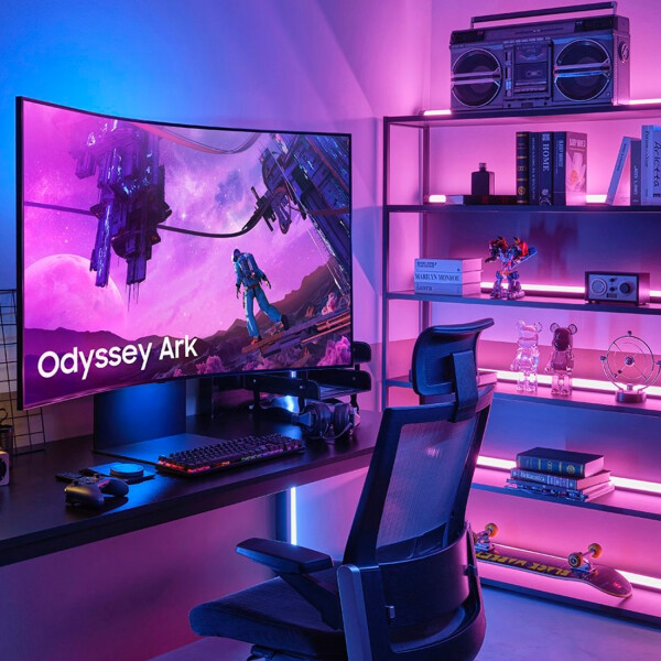 Monitor Samsung Odyssey Ark 55" Va 4k Uhd 165hz MONITOR SAMSUNG ODYSSEY ARK 55 4K 165HZ