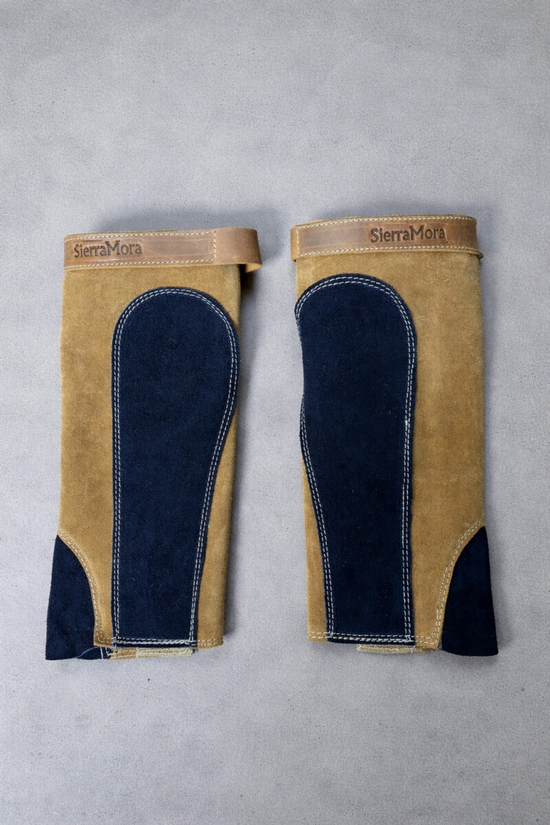 Polainas Guri - Camel / Azul Marino 