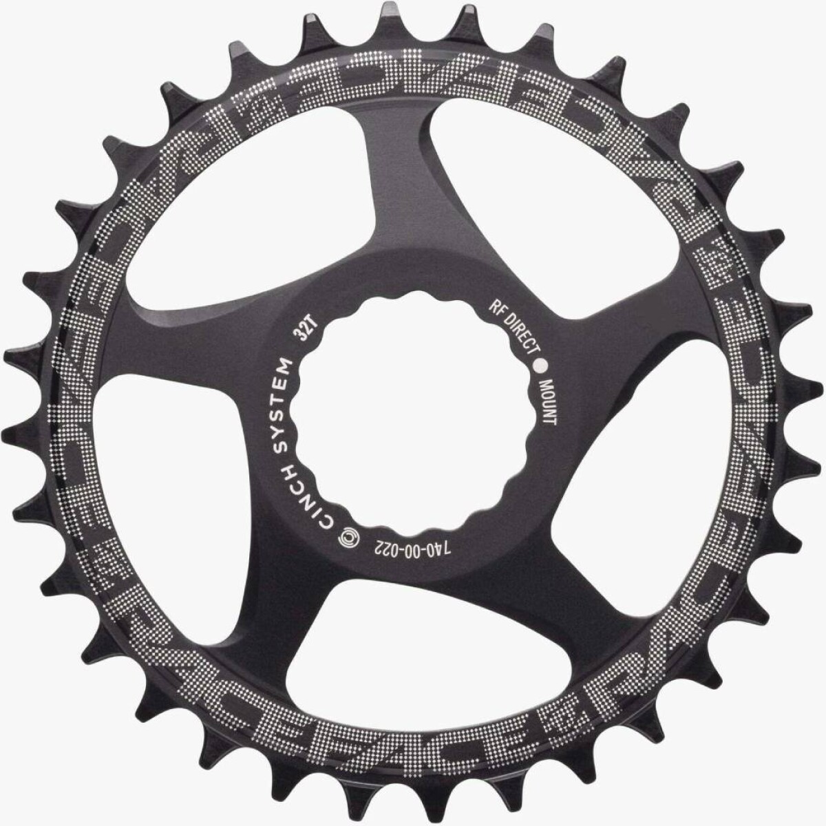 Plato Raceface Dm 38t Negro Mate 
