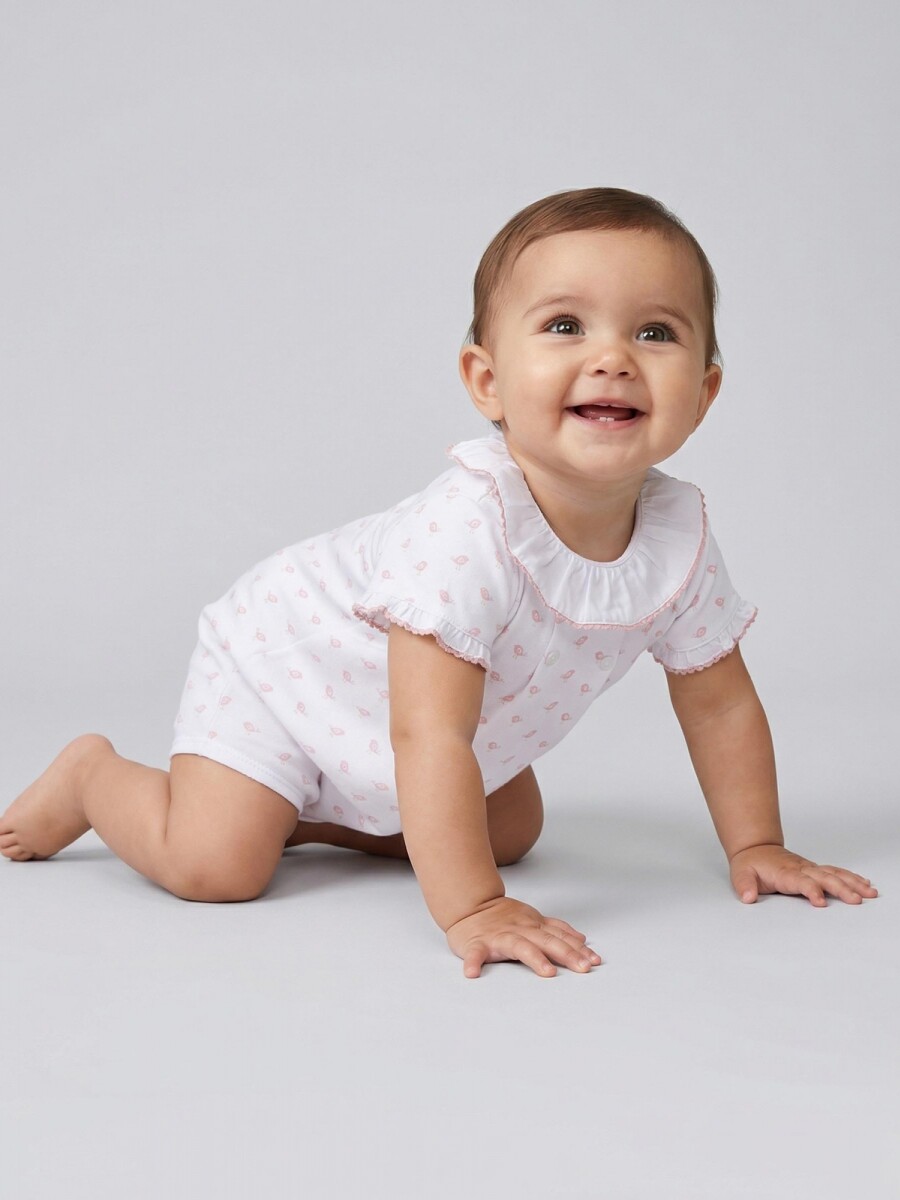 Pijama De Bebe Corto Piedra