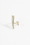 Anillo ajustable estructura dorado