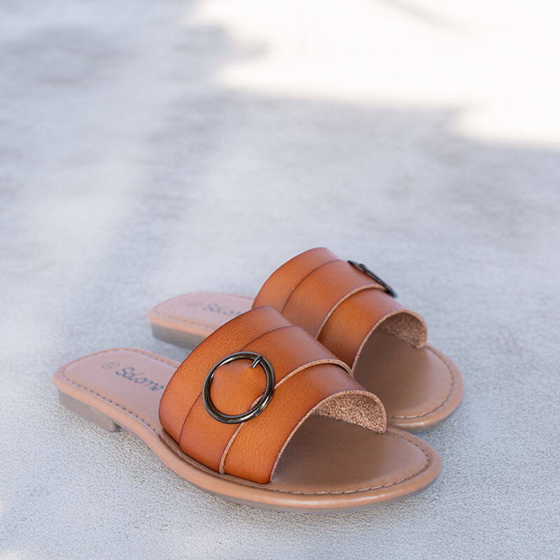 Sandalia de Dama Salome CAMEL