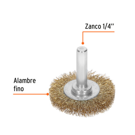 CEPILLO CIRCULAR 38MM ACERO 0.15MM-BLISTER TRUPER CA-1.1/2F N/a