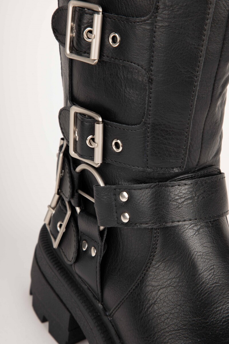 BOTA BIKERS Negro