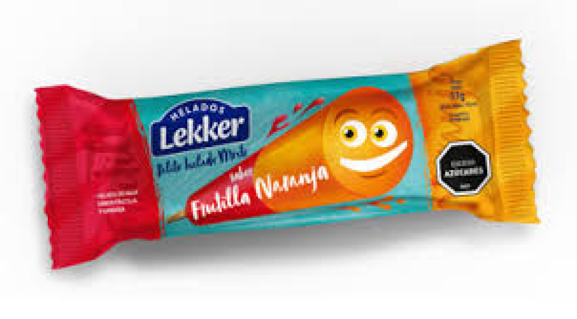 Palito Lekker frutilla y naranja 