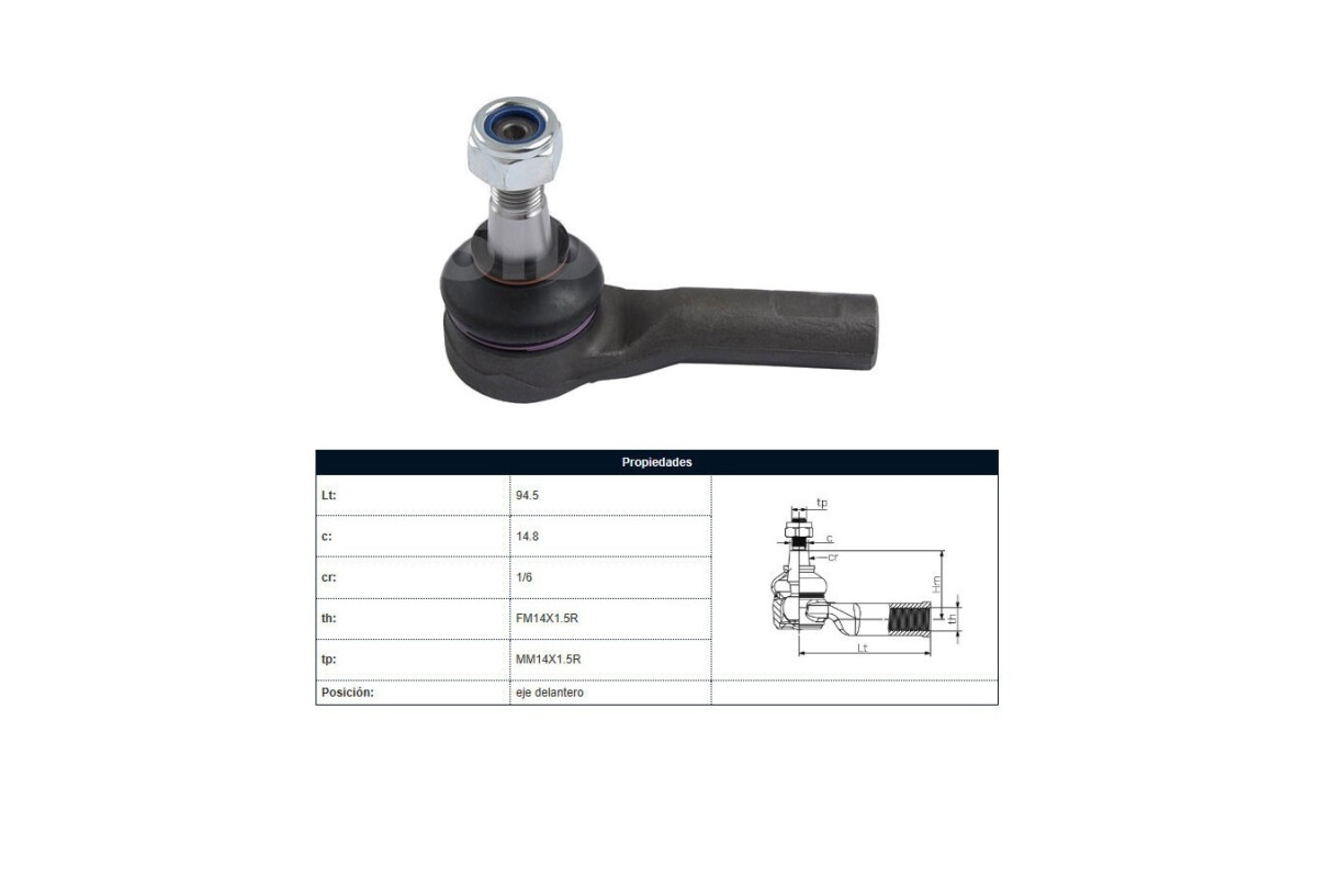 Puntero Nissan D22 98-25 Der/Izq Puntero Nissan D22 98-25 Der/Izq