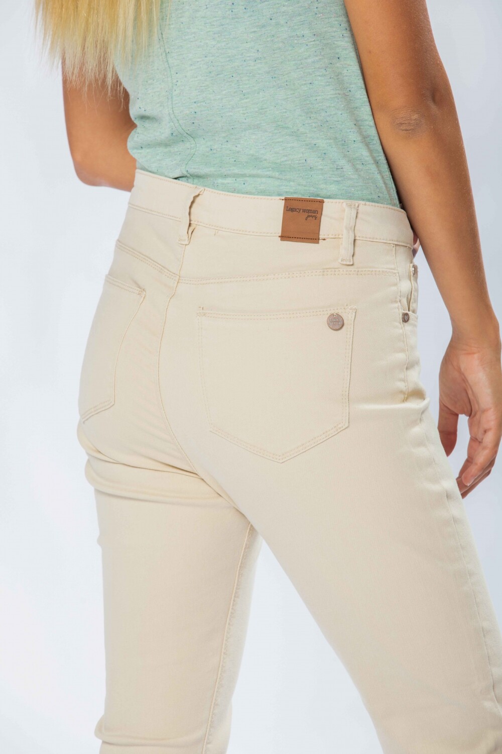 PANTALÓN 5 BOLSILLOS Beige