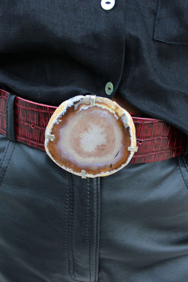 Cinto piedra reversible Crocco bordo
